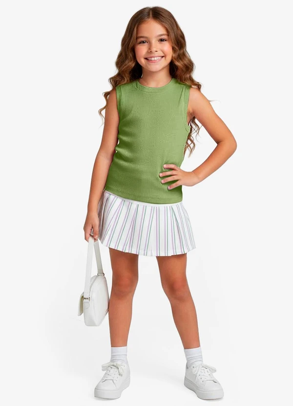 Rovitex - Regata Básica Infantil Lisa Soletex Verde 3