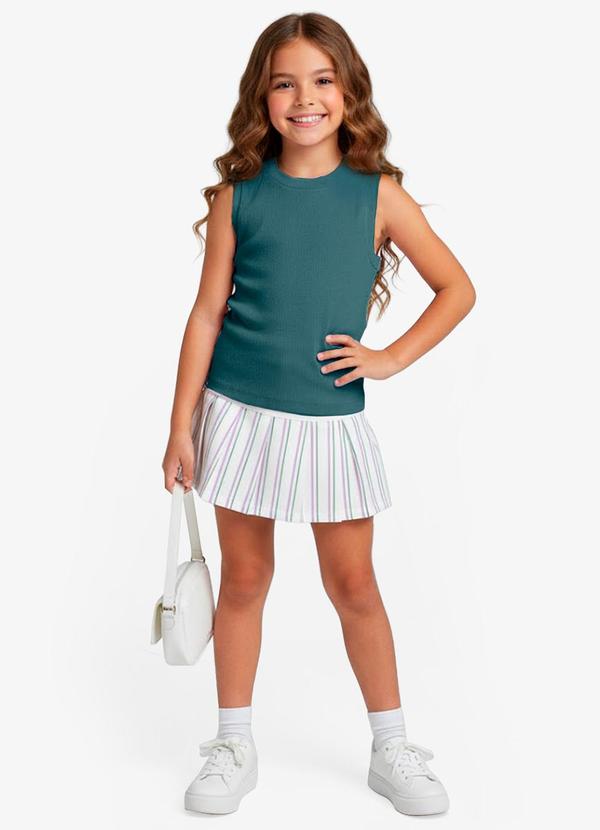 Rovitex - Regata Básica Infantil Lisa Soletex Verde 3