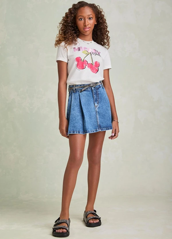 I Am - T-Shirt com Estampa de Cereja Off White 3