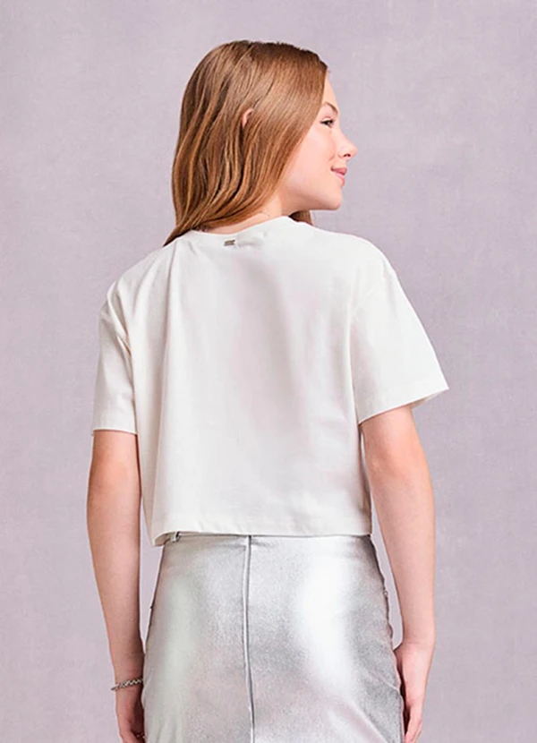 I Am - T-Shirt com Foil do Mickey Pérola 2