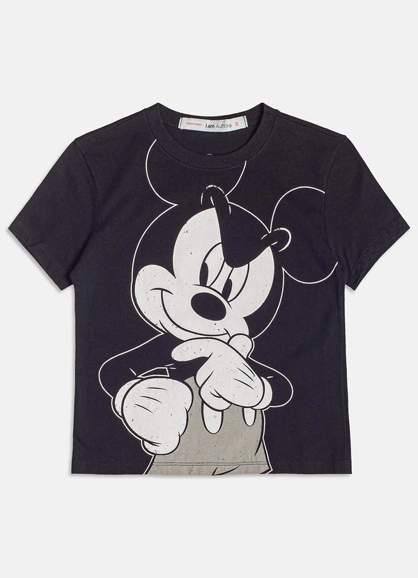 T-Shirt do Mickey Mouse Preto - Authoria
