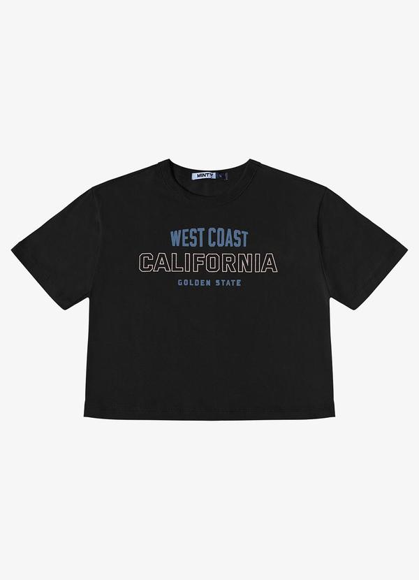 Minty - T- Shirt Feminina Preto