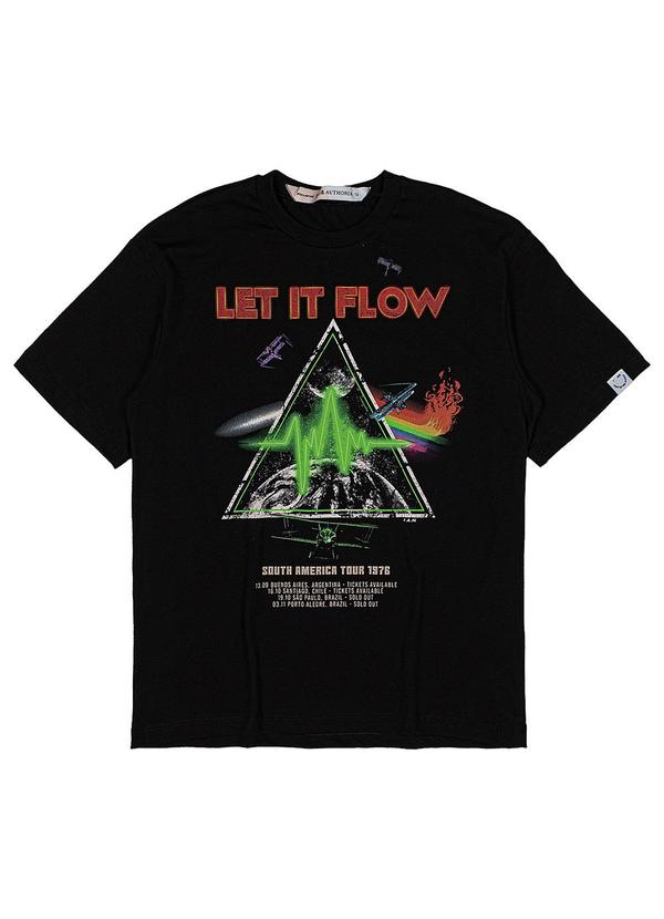 I Am - T-Shirt Feminino Teen Rock Preto