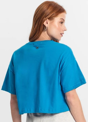 Minty - T- Shirt Juvenil Feminina Azul - MINTY