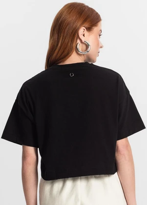 Minty - T- Shirt Juvenil Feminina Preto - MINTY