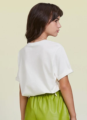 I Am - T-Shirt Peter Pan Off White - I AM