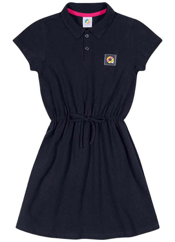 Alenice - Vestido Cute Star Menina Azul 2