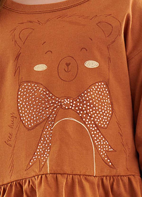 Up Baby - Bata Infantil Menina Marrom 2