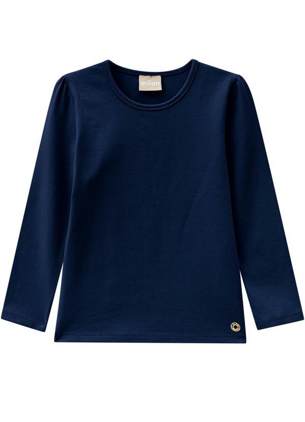Milon - Blusa Azul Marinho