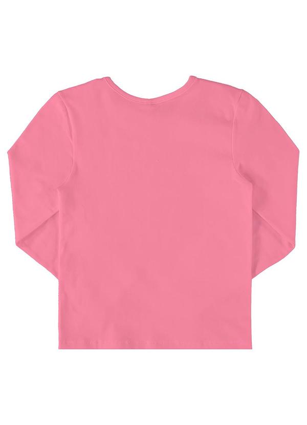 Gloss - Blusa Básica em Cotton Juvenil Rosa 2
