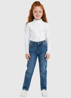 Carinhoso - Blusa Básica em Tricô Branco - CARINHOSO