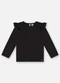 Up Baby - Blusa Básica Infantil Menina Preto - variação: Preto