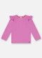 Up Baby - Blusa Básica Infantil Menina Preto - variação: Rosa