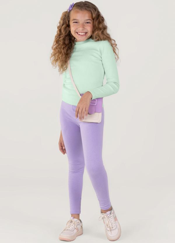Brandili - Blusa Básica Infantil Menina Verde 2