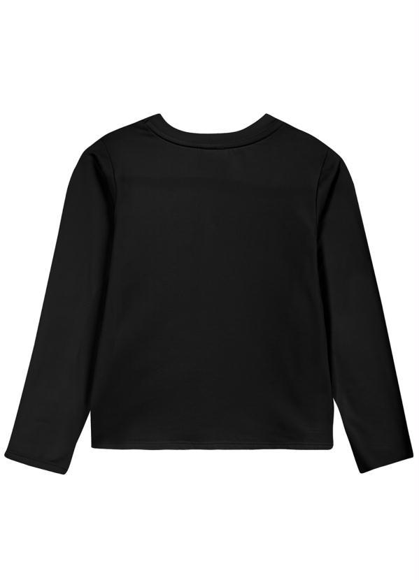 Lilica Ripilica - Blusa Bebê Menina Thermo Dry Preto 2