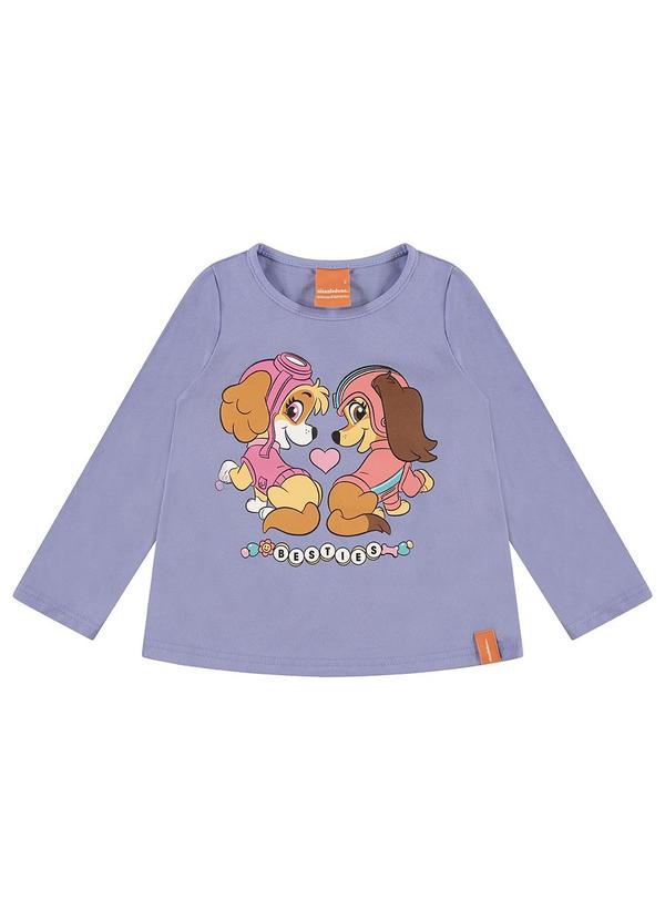 Malwee Kids - Blusa Besties Patrulha Canina® Roxo