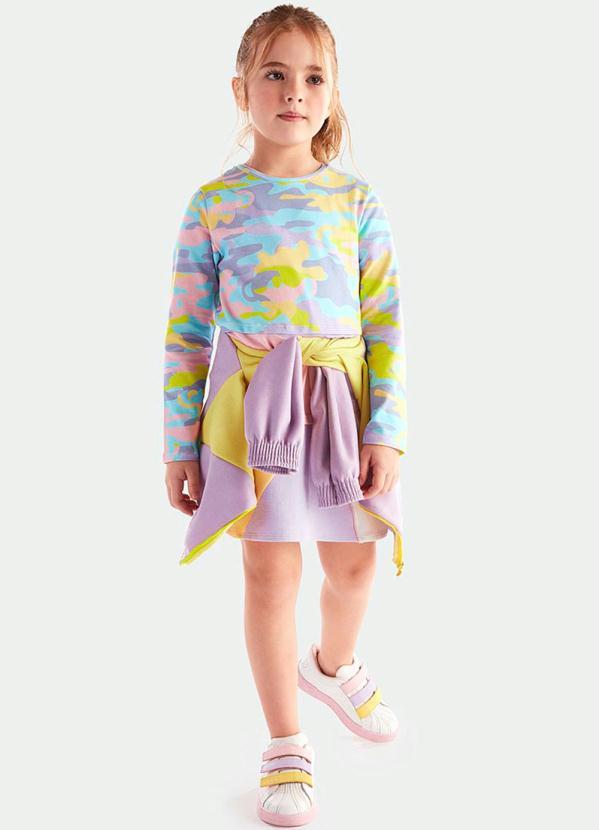 Lilica Ripilica - Blusa Camuflada com Repelência a Insetos Lilás 3