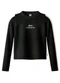 Malwee Kids - Blusa Canelada Love Louder Preto - variação: Preto