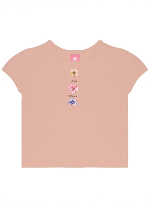 Lilica Ripilica - Blusa Canelada Manga Longa Amarelo - LILICA RIPILICA