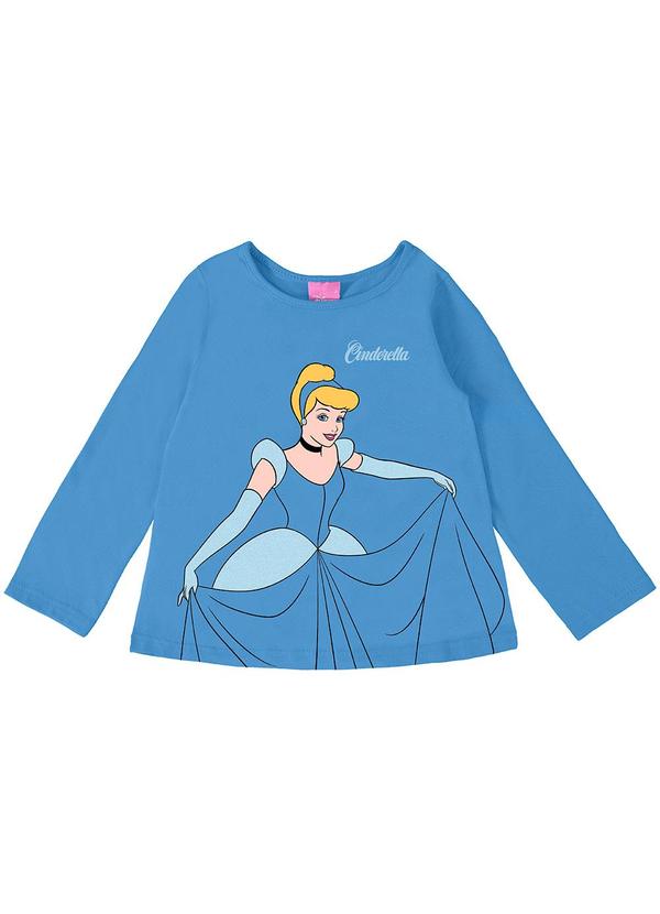 Malwee Kids - Blusa Cinderela® Menina Azul
