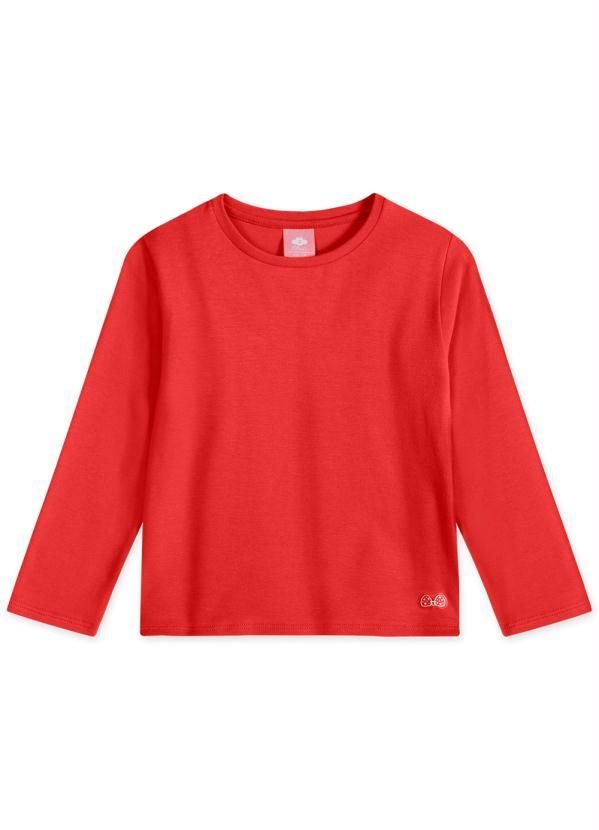 Lilica Ripilica - Blusa com Tecnologia Thermo Bebê Vermelho