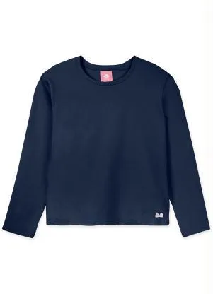 Lilica Ripilica - Blusa com Tecnologia Thermo Dry Infantil Azul - LILICA RIPILICA