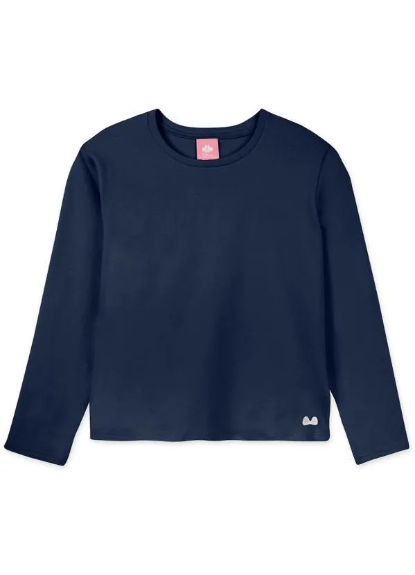 Lilica Ripilica - Blusa com Tecnologia Thermo Dry Infantil Azul