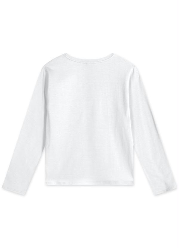 Lilica Ripilica - Blusa com Tecnologia Thermo Infantil Branco 2