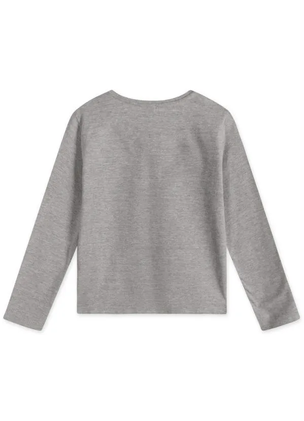 Lilica Ripilica - Blusa com Tecnologia Thermo Infantil Cinza 2