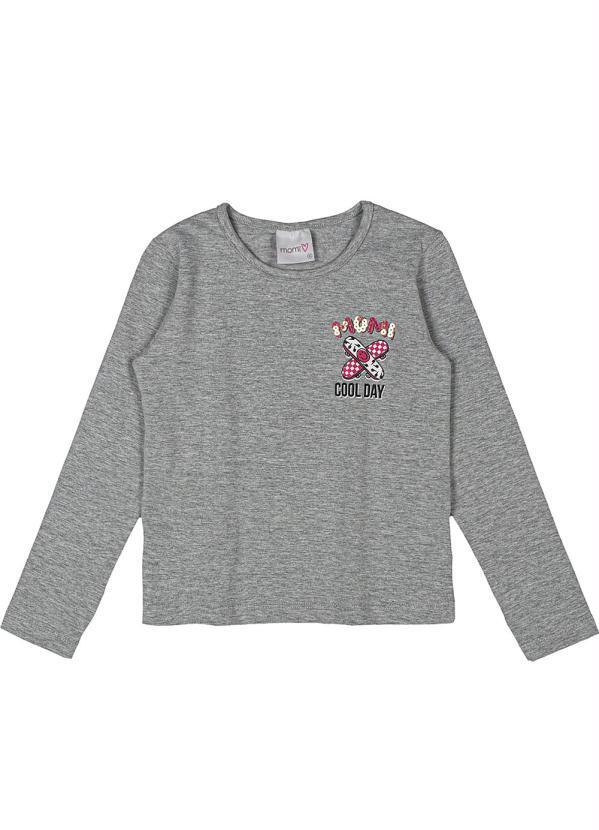 Momi - Blusa Cool Day Cinza