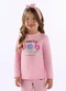 Up Baby - Blusa Cotton Floral Rosa - variação:  