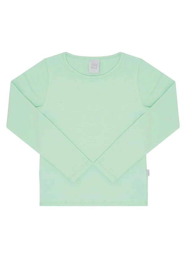 Pulla Bulla - Blusa Cotton Leve Basica Verde