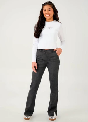 Pulla Bulla - Blusa Cotton Leve Branco - PULLA BULLA