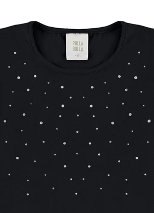Pulla Bulla - Blusa Cotton Leve Preto - PULLA BULLA