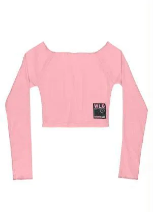 Gloss - Blusa Cropped Juvenil Menina Rosa - GLOSS