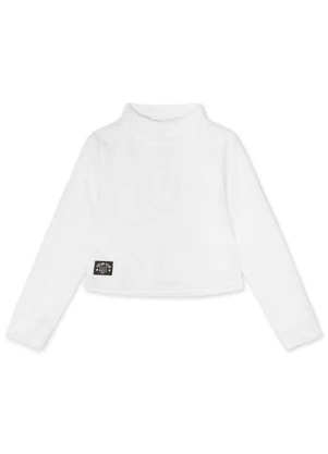 Marisol - Blusa Cropped Manga Longa Infantil Branco - MARISOL