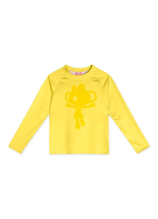 Tigor T Tigre - Blusa de Proteção Solar Amarelo