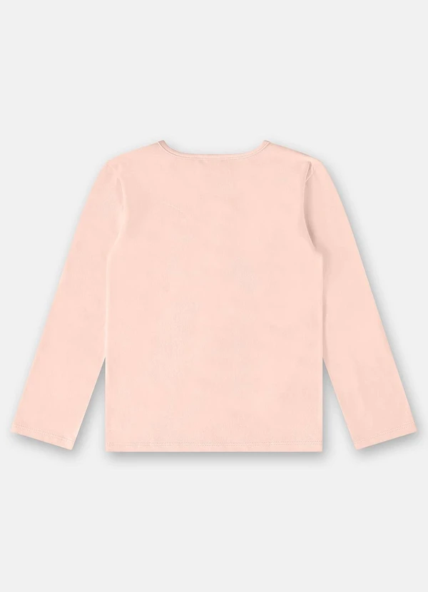 Up Baby - Blusa em Cotton Infantil Feminino Rosa 2