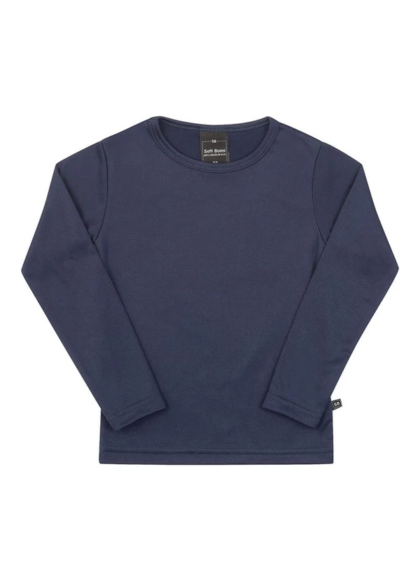 Soft Bonni - Blusa em Malha Térmica Azul 3