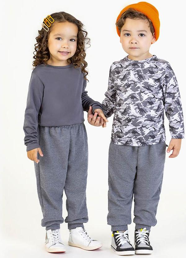 Soft Bonni - Blusa em Malha Térmica Cinza 2