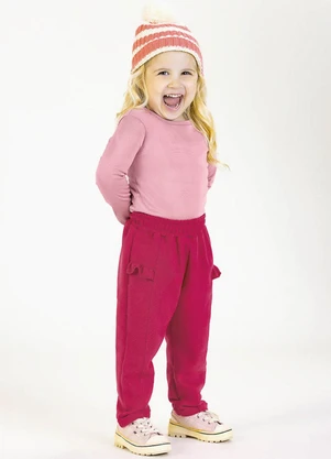 Soft Bonni - Blusa em Malha Térmica Rosa - SOFT BONNI