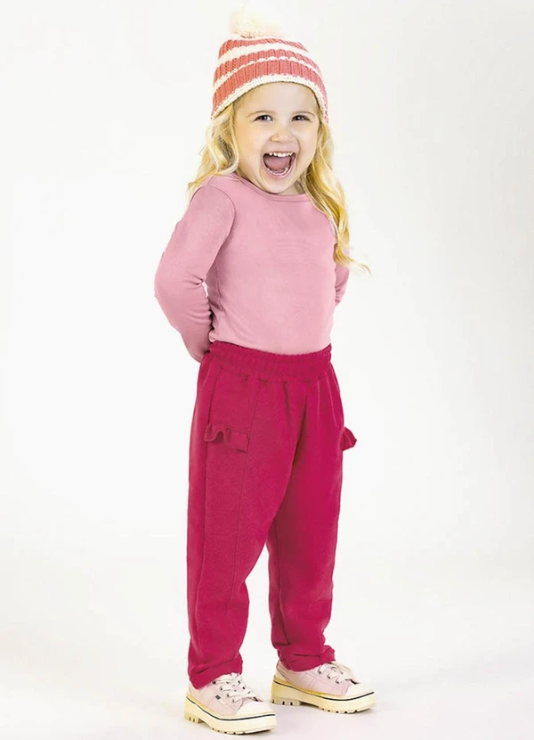 Soft Bonni - Blusa em Malha Térmica Rosa 2