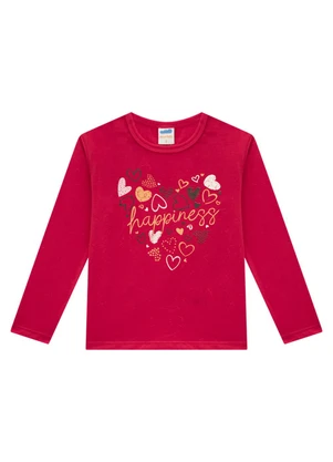 Marlan - Blusa em Meia Malha Penteada Vermelho - MARLAN