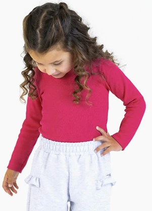 Soft Bonni - Blusa em Punho Rosa - SOFT BONNI