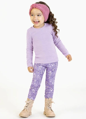 Soft Bonni - Blusa em Punho Roxo - SOFT BONNI