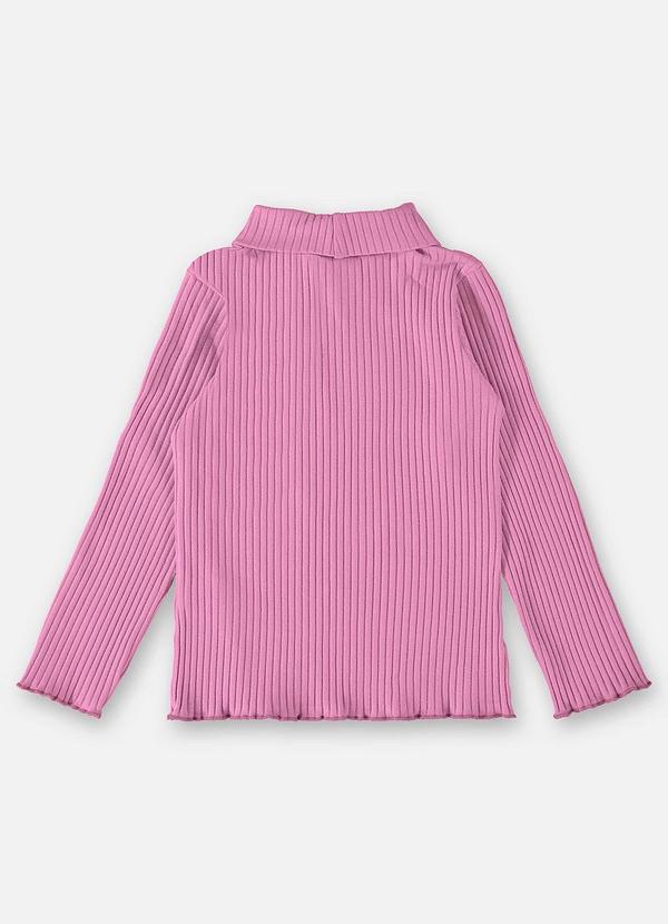 Up Baby - Blusa em Ribana Infantil Menina Roxo 2