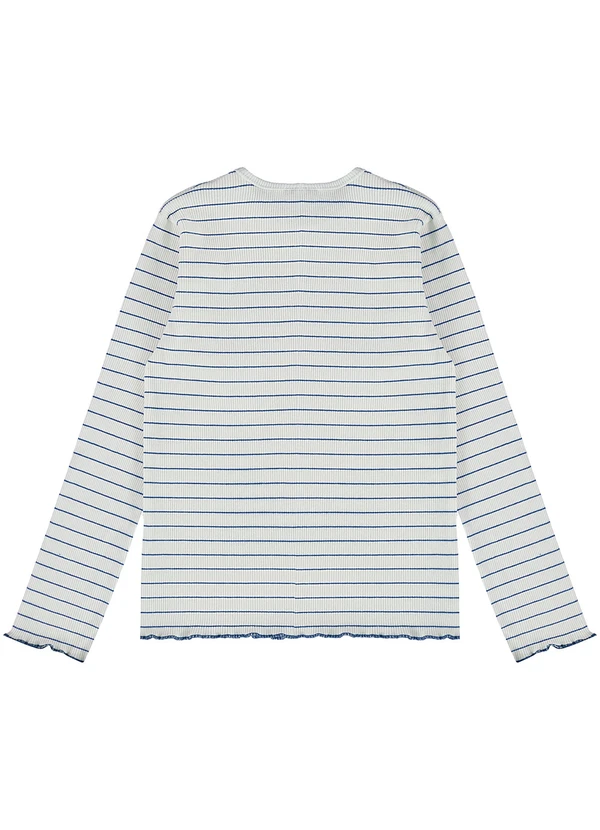 Guloseima - Blusa em Ribaninha Infantil Guloseima Off White 2