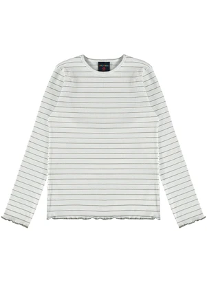 Guloseima - Blusa em Ribaninha Infantil Off White - GULOSEIMA