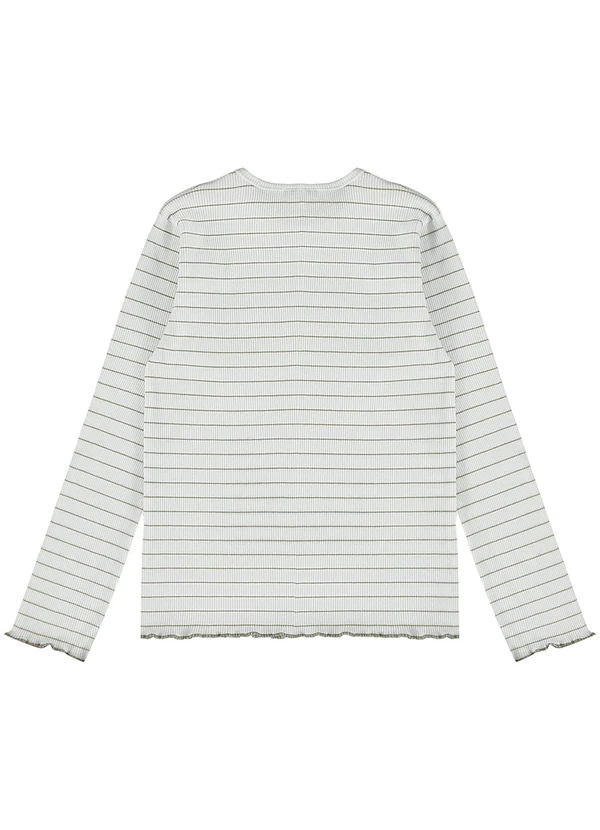 Guloseima - Blusa em Ribaninha Infantil Off White 2
