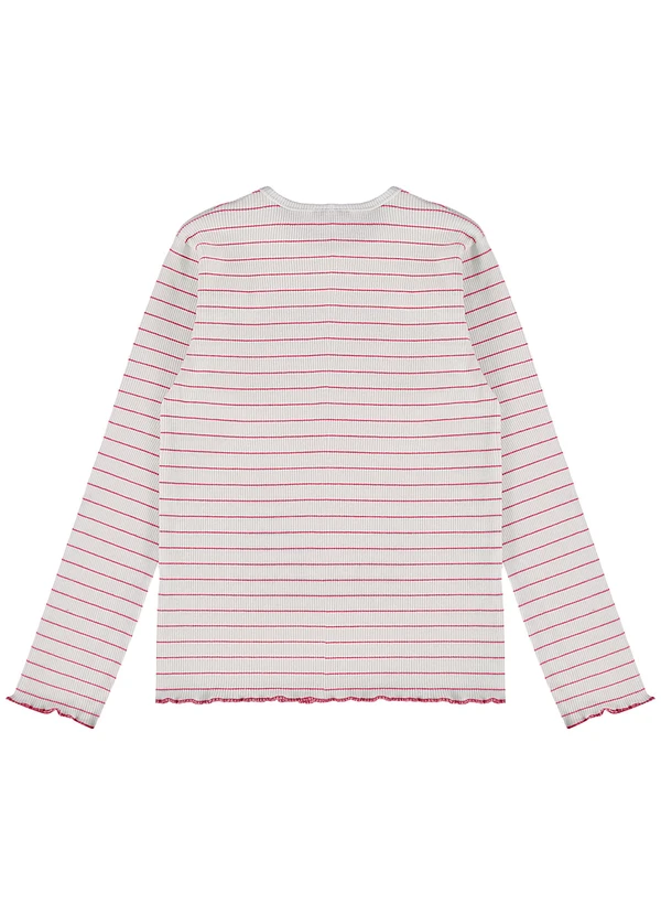 Guloseima - Blusa em Ribaninha Infantil Off White 2